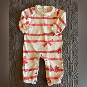 Burts Bees Baby Girl Playsuit Size 3-6 Mos.